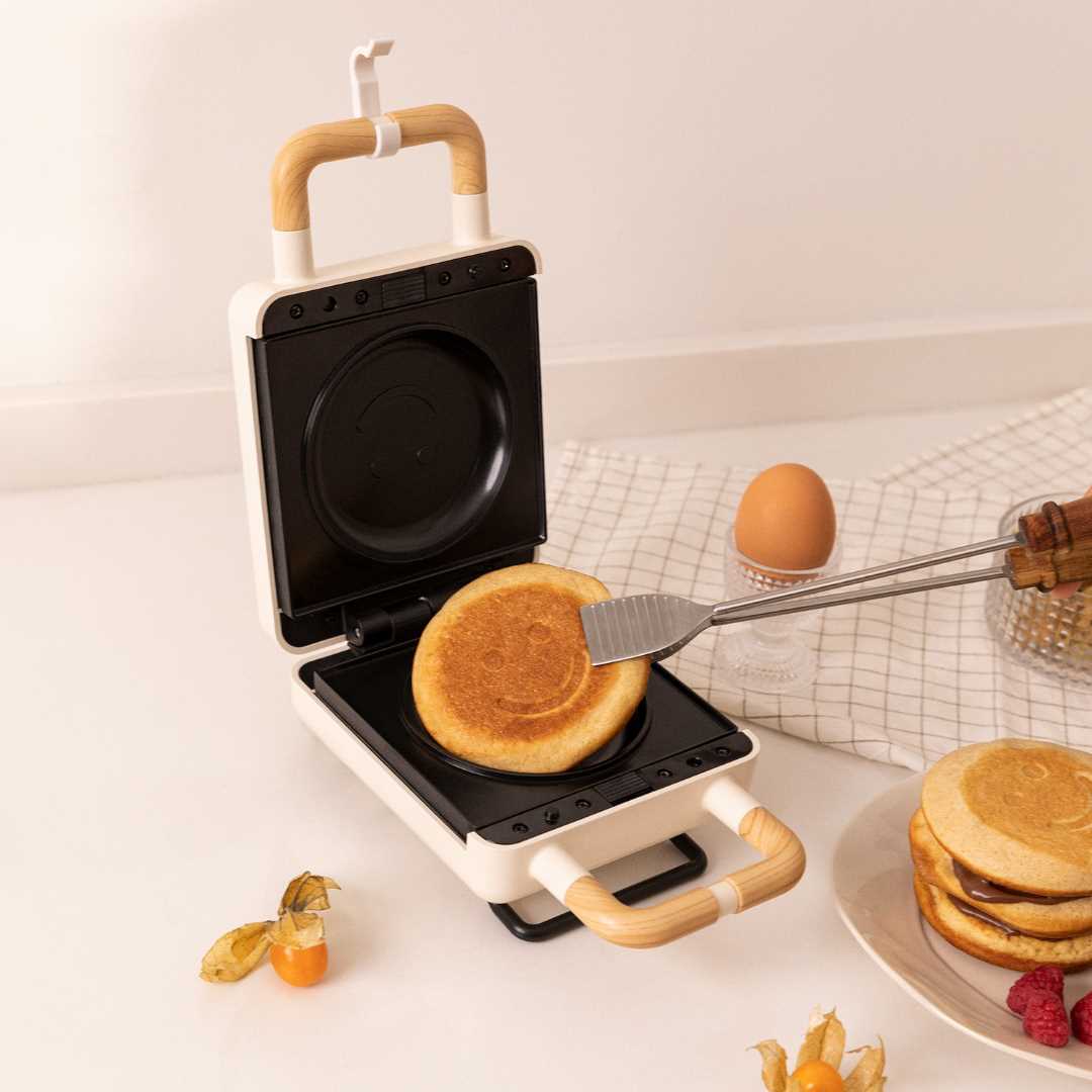 STONE 2 in 1 COMPACT - Sandwich grill and waffle maker with interchangeable plates