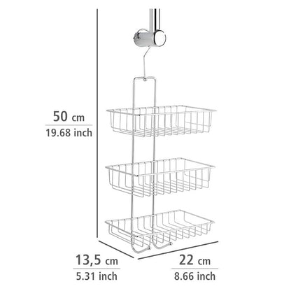 WENKO shower rack with 3 shelves