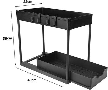 Drawer Organizer with Hooks