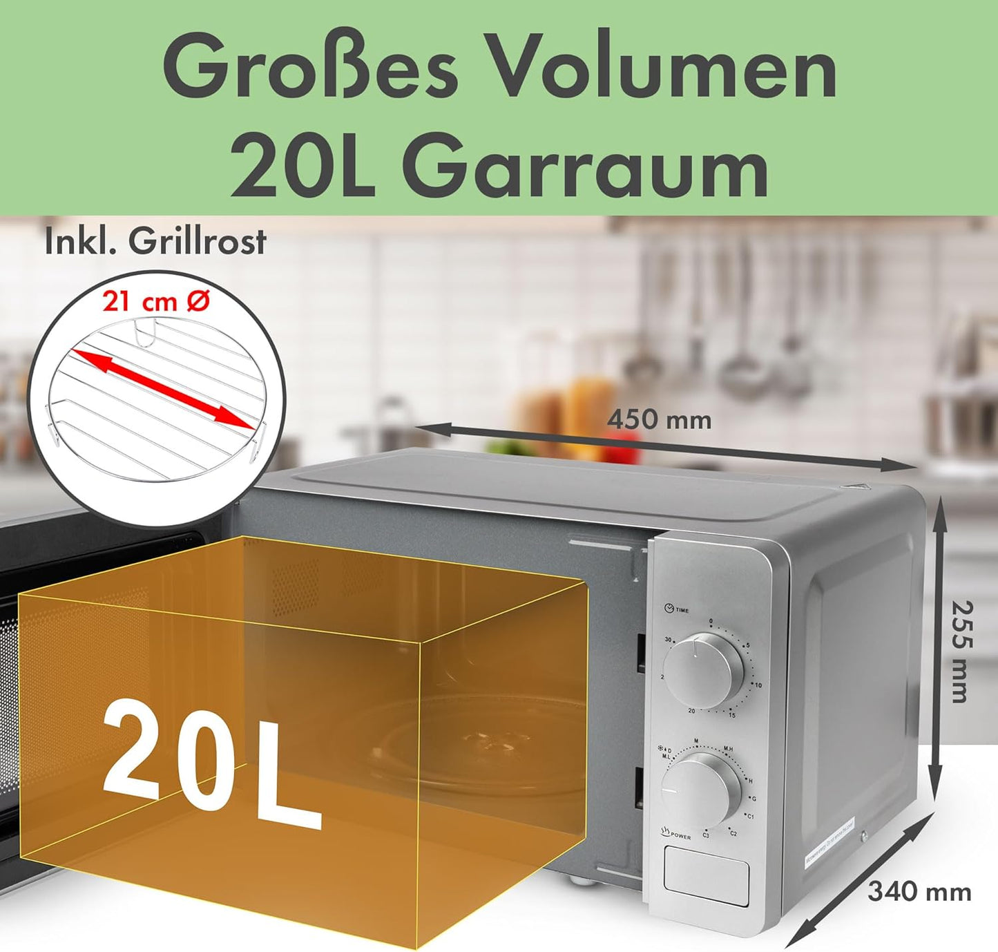 Clatronic Microwave mit Grill