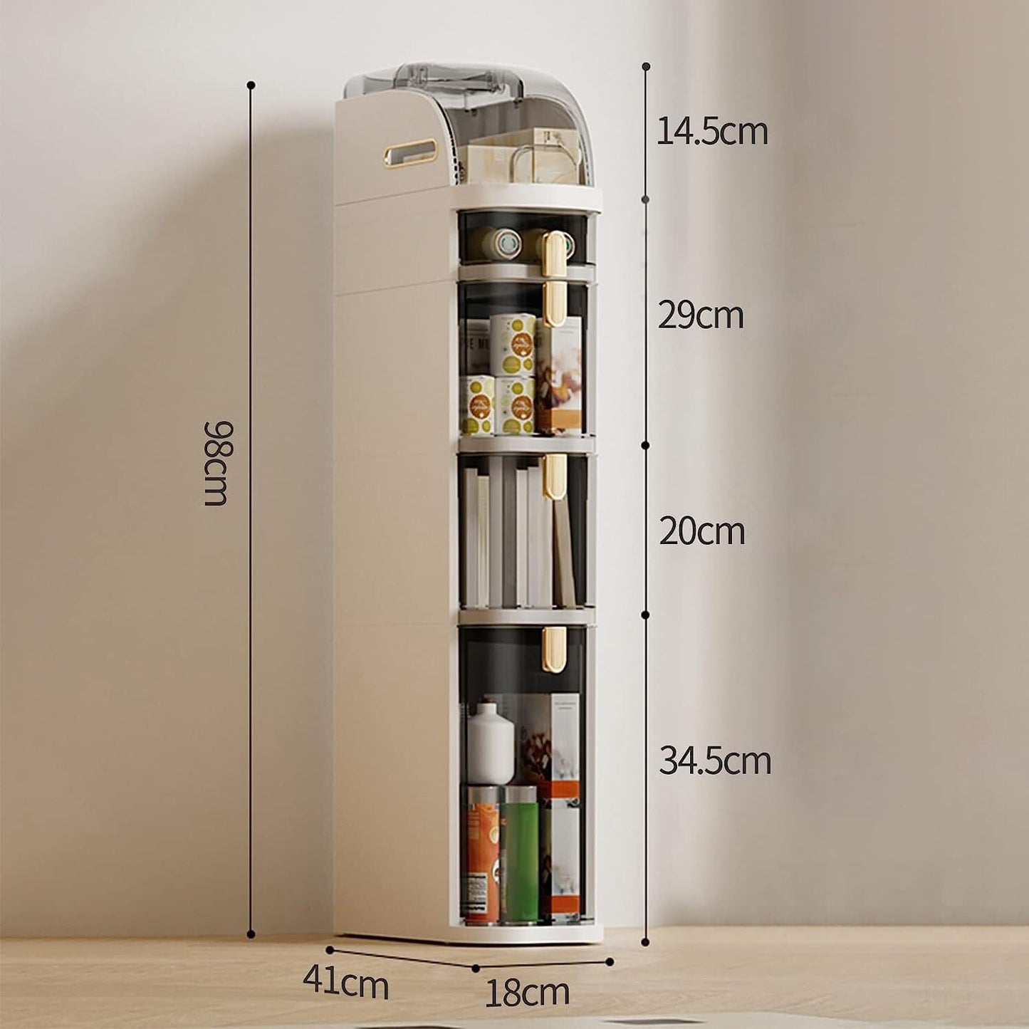 Bathroom Floor Storage Cabinet