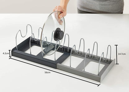 Pot and Pan Organizers Rack