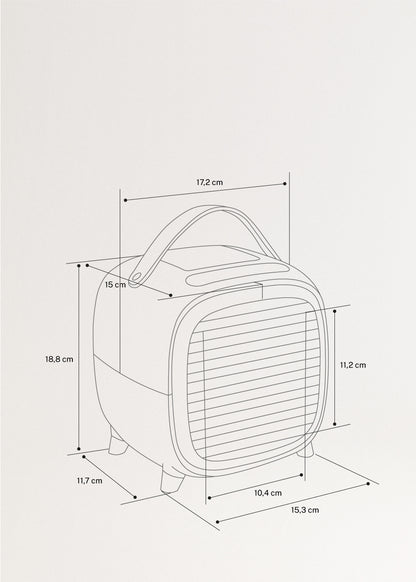 CREATE AIR COOLER BOX STUDIO Mini fan table