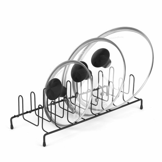 Metal Pot Lid Organizer Rack