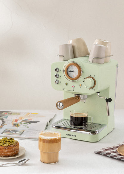 CREATE THERA RETRO Espresso coffee maker