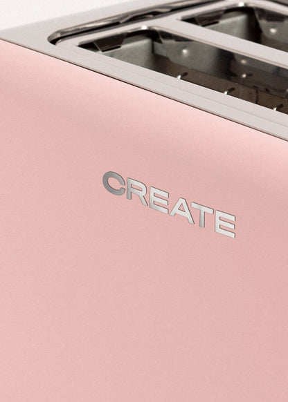 CREATE TOAST RETRO Toaster for wide slices