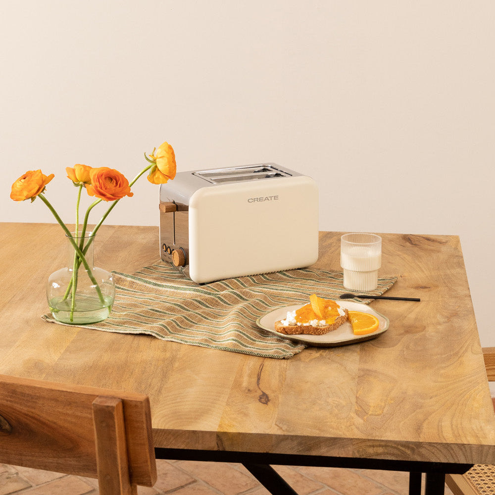 CREATE TOAST RETRO Toaster for wide slices